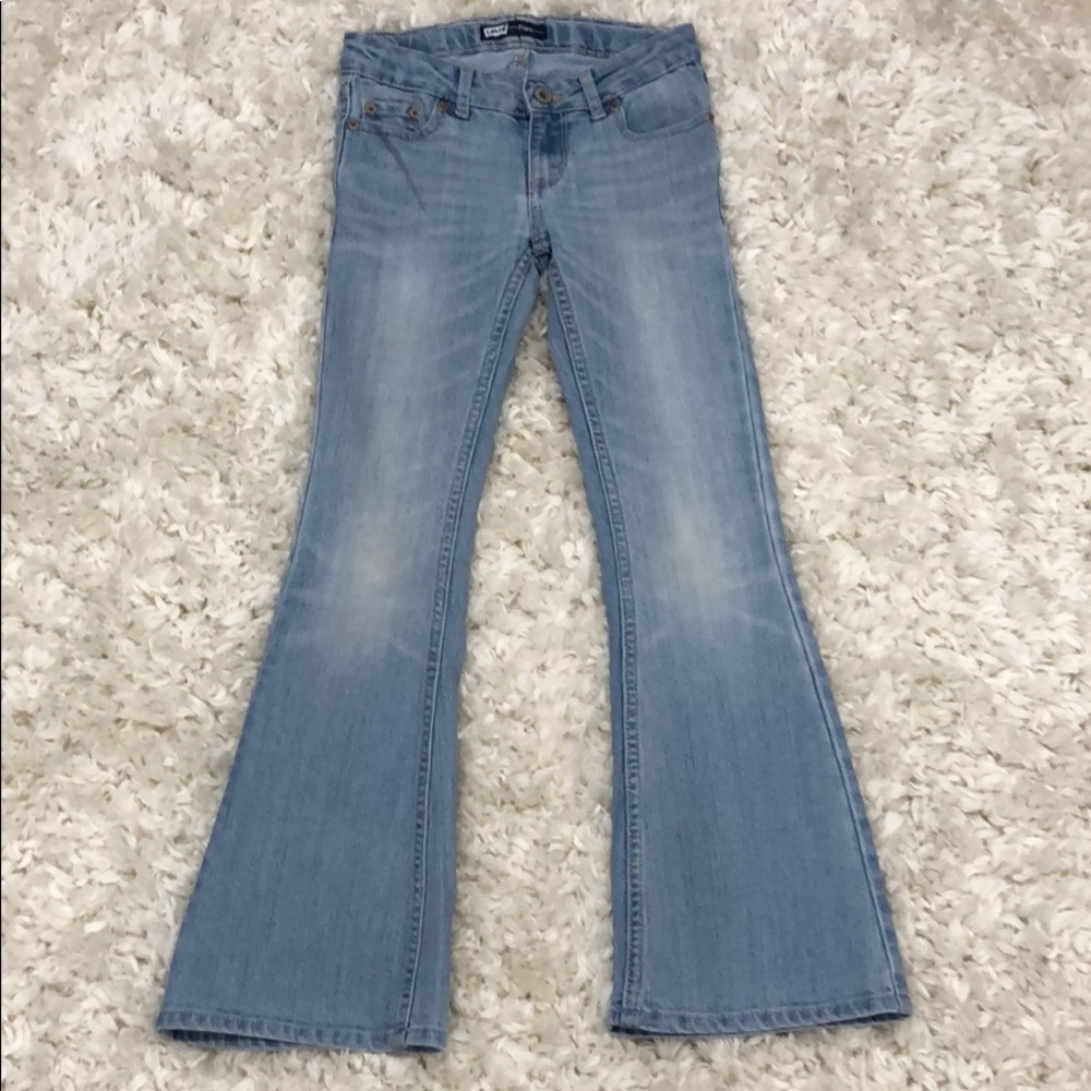 3/$20 Girls Flare Leg Jeans by Levi’s